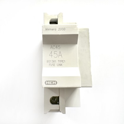 MEM Memera 2000 AC45 45A 45 Amp HRC Fuse Link Carrier Circuit Breaker Type 1